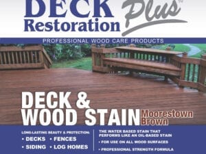 DRP – Water Base Stain – 5 Gallon – Moorestown Brown