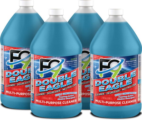 F9 Double Eagle Cleaner/Degreaser/Neutralizer, Case Of 4 - 1 Gal