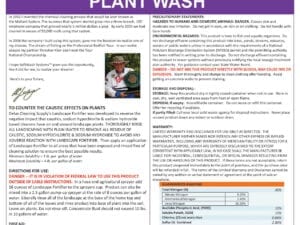 SoftWash Systems™ Plant Wash™