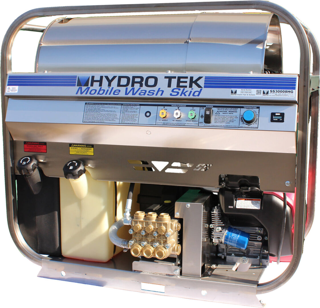 Hydro Tek SS35008HG Hot Pressure Washer - Southside Equipment Inc