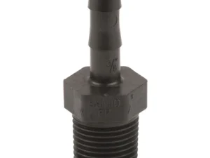 3/8" X 1/2" MPT Poly Hose Barb